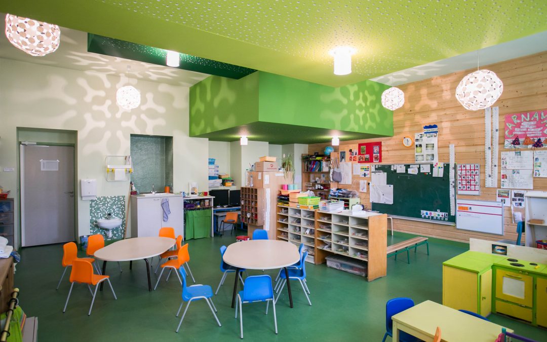 École maternelle à Milhac d’Auberoche
